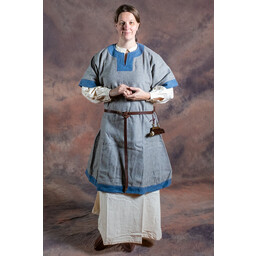 Rusvik Viking jurk Luiza, grijs-blauw - Celtic Webmerchant