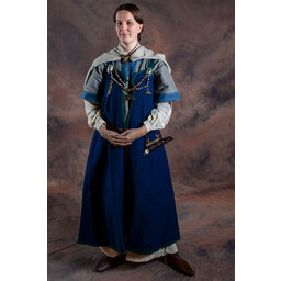 Sukienka Rusvik Viking Katarzyna, niebiesko-zielona - Celtic Webmerchant