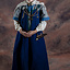 Abito vichingo Rusvik Katarzyna, blu-verde - Celtic Webmerchant