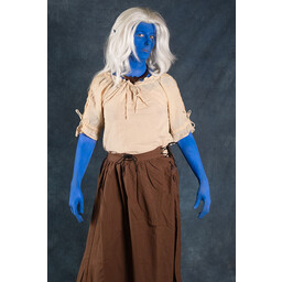 Renässans kjol, brun - Celtic Webmerchant