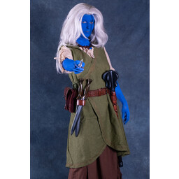 Robe portefeuille Dala, vert tilleul - Celtic Webmerchant