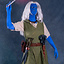 Wrap kjole Dala, lind grøn - Celtic Webmerchant