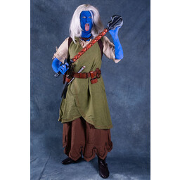 Wrap kjole Dala, lind grøn - Celtic Webmerchant