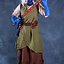 Wrap kjole Dala, lind grøn - Celtic Webmerchant