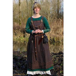 Hangeroc Alva herringbone motif brown - Celtic Webmerchant