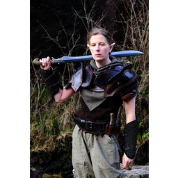 Læder Bodice Lisa, Brown - Celtic Webmerchant