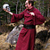 Mytholon Robe abraxas, bordeaux - Celtic Webmerchant