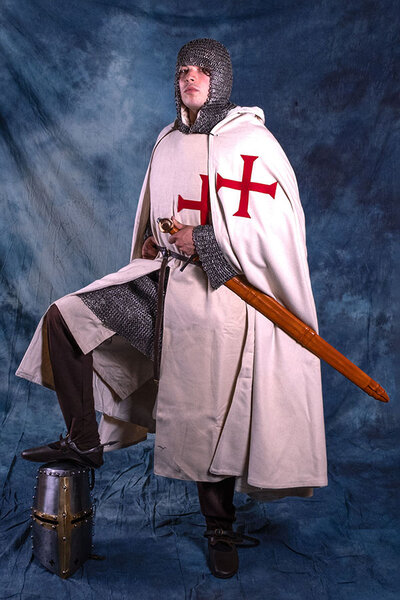 Historische Tempelritter Umhang - Celtic Webmerchant