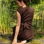 Middeleeuwse jurk Elaine, bruin - Celtic Webmerchant