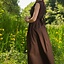 Middeleeuwse jurk Elaine, bruin - Celtic Webmerchant