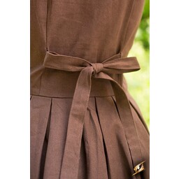 Mittelalterkleid Elaine, braun - Celtic Webmerchant
