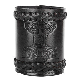 Mjolnir dice cup, black - Celtic Webmerchant