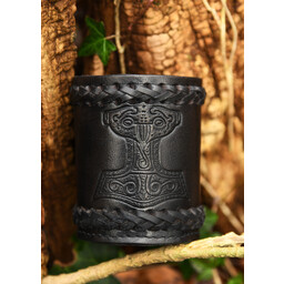 Mjolnir dobbelbeker, zwart - Celtic Webmerchant