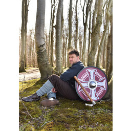 Rondschild met Keltisch kruis - Celtic Webmerchant