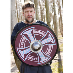 Scudo rotondo con croce celtica - Celtic Webmerchant