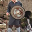 Bouclier viking avec des corbeaux et des triaquetras - Celtic Webmerchant