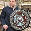 Viking shield with ravens and triquetras - Celtic Webmerchant