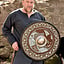 Bouclier viking avec des corbeaux et des triaquetras - Celtic Webmerchant