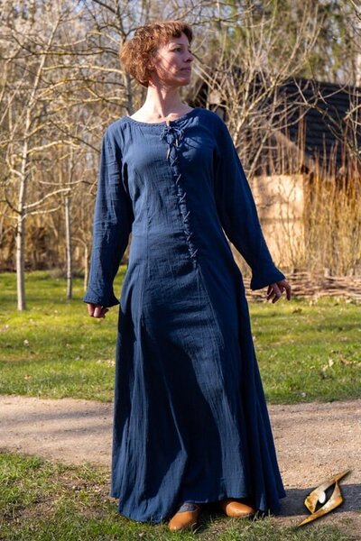 Unterkleid Isobel, blau - Celtic Webmerchant
