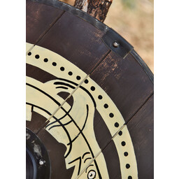 Escudo vikingo con serpiente de Midgard - Celtic Webmerchant