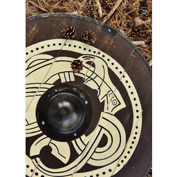 Escudo vikingo con serpiente de Midgard - Celtic Webmerchant