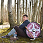 Bouclier rond avec croix celtique - Celtic Webmerchant