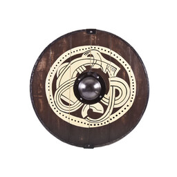 Escudo vikingo con serpiente de Midgard - Celtic Webmerchant