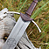 Deepeeka Toto knight sword with scabbard, 13th/14th century - Celtic Webmerchant