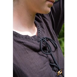 Vestido lencero Isobel, negro - Celtic Webmerchant