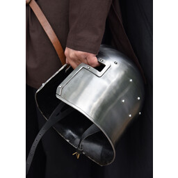 Barbute Avant italienne, vers 1440 après JC, acier 2 mm - Celtic Webmerchant