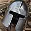 Italienischer Barbute Avant, ca. 1440 n. Chr., 2 mm Stahl - Celtic Webmerchant