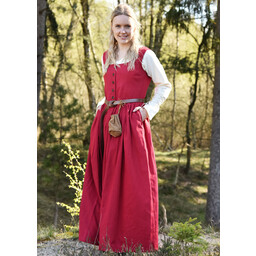 Vestido medieval Lene, rojo - Celtic Webmerchant
