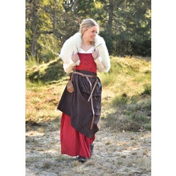 Vestido medieval Lene, rojo - Celtic Webmerchant