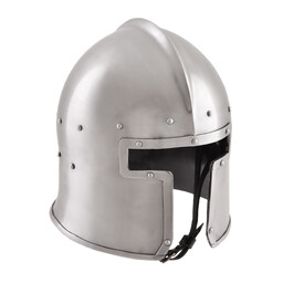 Italienischer Barbute Avant, ca. 1440 n. Chr., 2 mm Stahl - Celtic Webmerchant