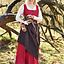 Mittelalterliches Überkleid Lene, rot - Celtic Webmerchant