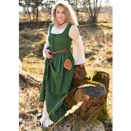 Średniowieczna suknia wierzchnia Lene, zielona - Celtic Webmerchant