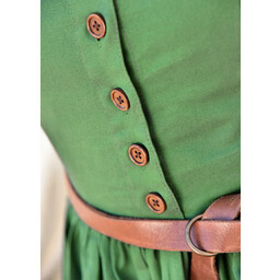 Vestido medieval Lene, verde - Celtic Webmerchant