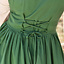 Vestido medieval Lene, verde - Celtic Webmerchant
