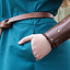 (Early) Medieval dress Gesine, teal blue - Celtic Webmerchant