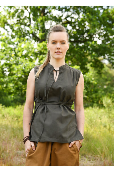 Bluzka Levke w kolorze oliwkowym - Celtic Webmerchant