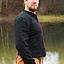 Mittelalter Wams Bernhard, schwarz - Celtic Webmerchant