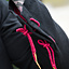 Middeleeuwse doublet Bernhard, zwart - Celtic Webmerchant