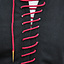 Middeleeuwse doublet Bernhard, zwart - Celtic Webmerchant