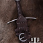 Miecz średniowieczny Oakeshott XIV, tępy, stalowy - Celtic Webmerchant