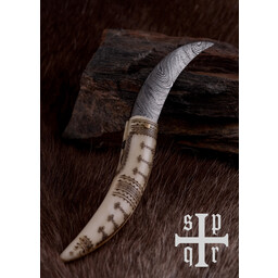 Coltello pieghevole vichingo in damasco - Celtic Webmerchant