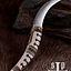 Coltello pieghevole vichingo, impugnatura in osso - Celtic Webmerchant