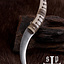 Coltello pieghevole vichingo, impugnatura in osso - Celtic Webmerchant