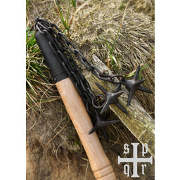 Maza medieval con tres estrellas - Celtic Webmerchant
