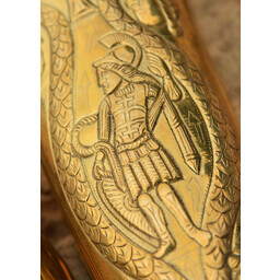Pretorian Guard greaves, mässing - Celtic Webmerchant