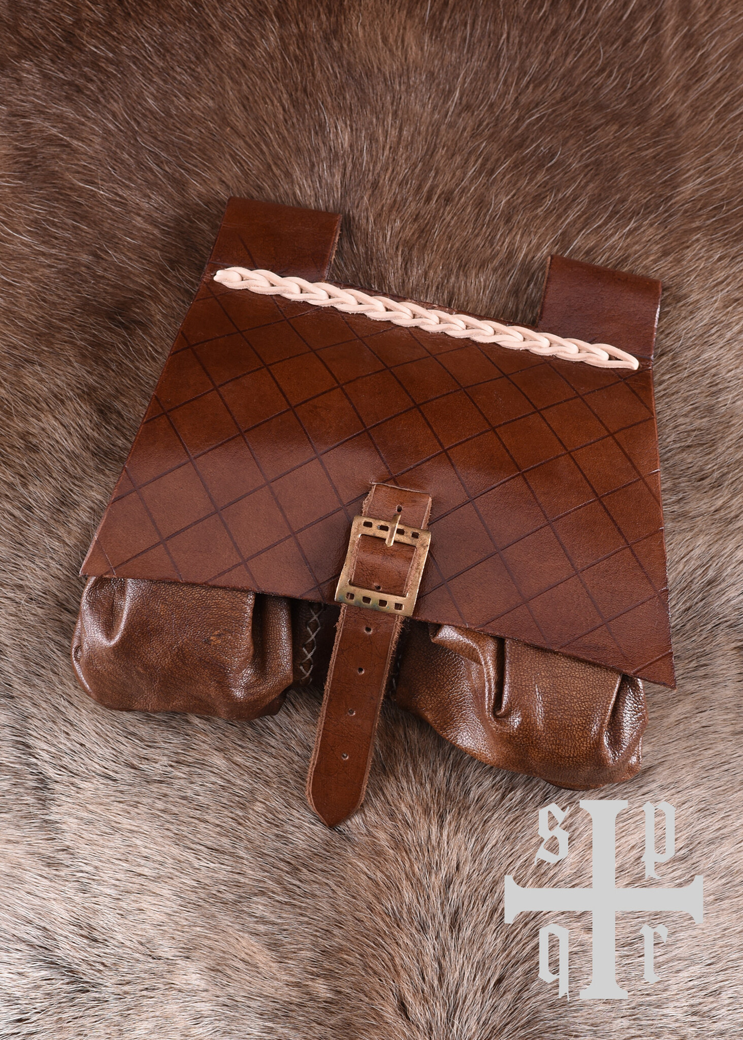 Pochette ceinture médiévale 14ème siècle